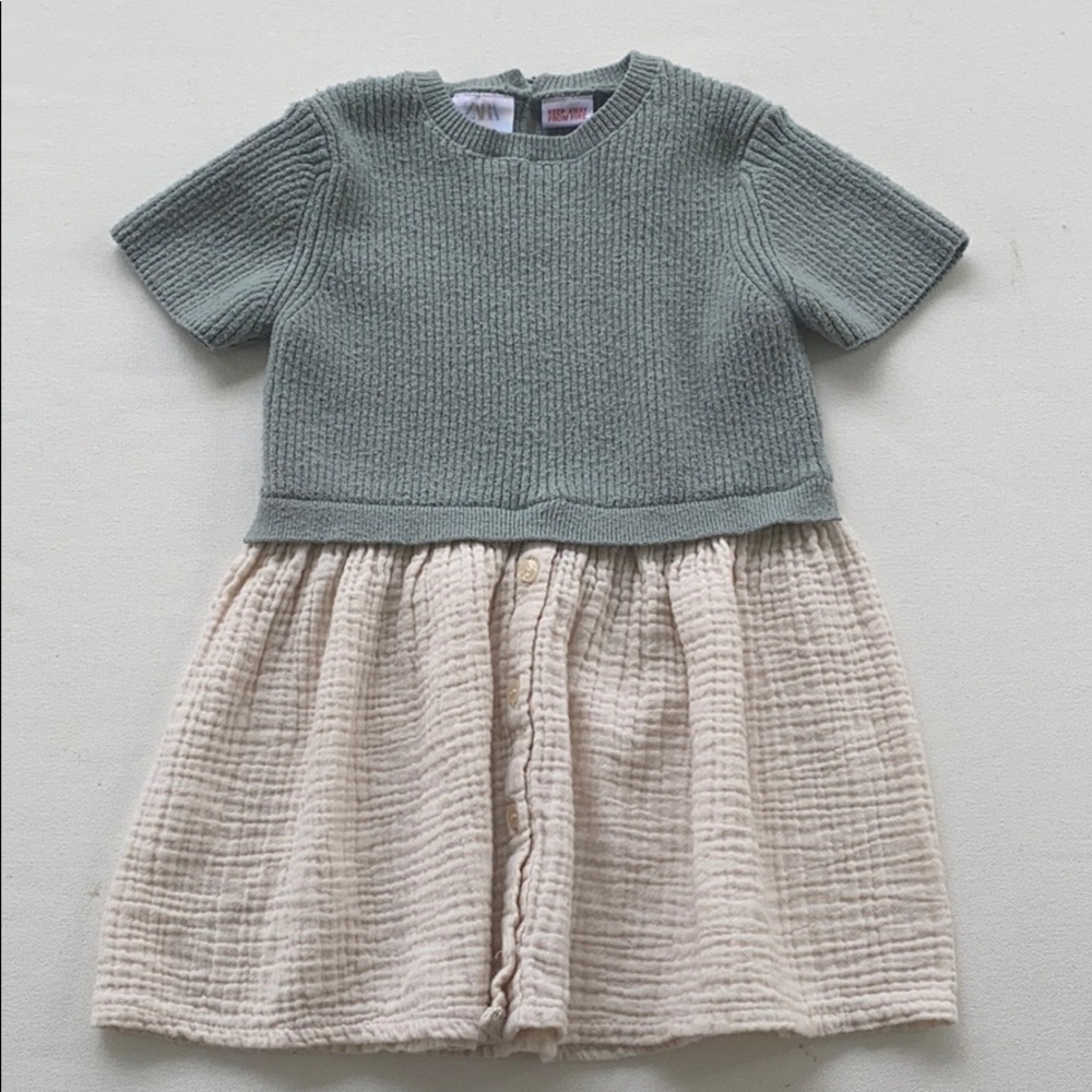 Fall Sweater & Muslin Dress